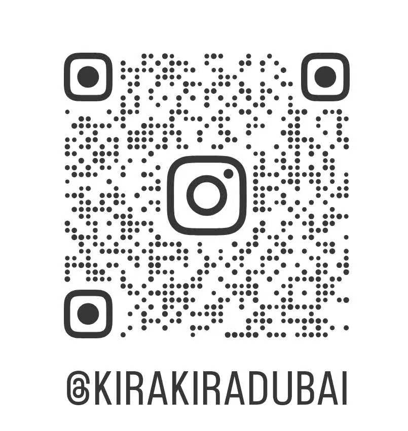 Instagram QR code for @kirakiradubai